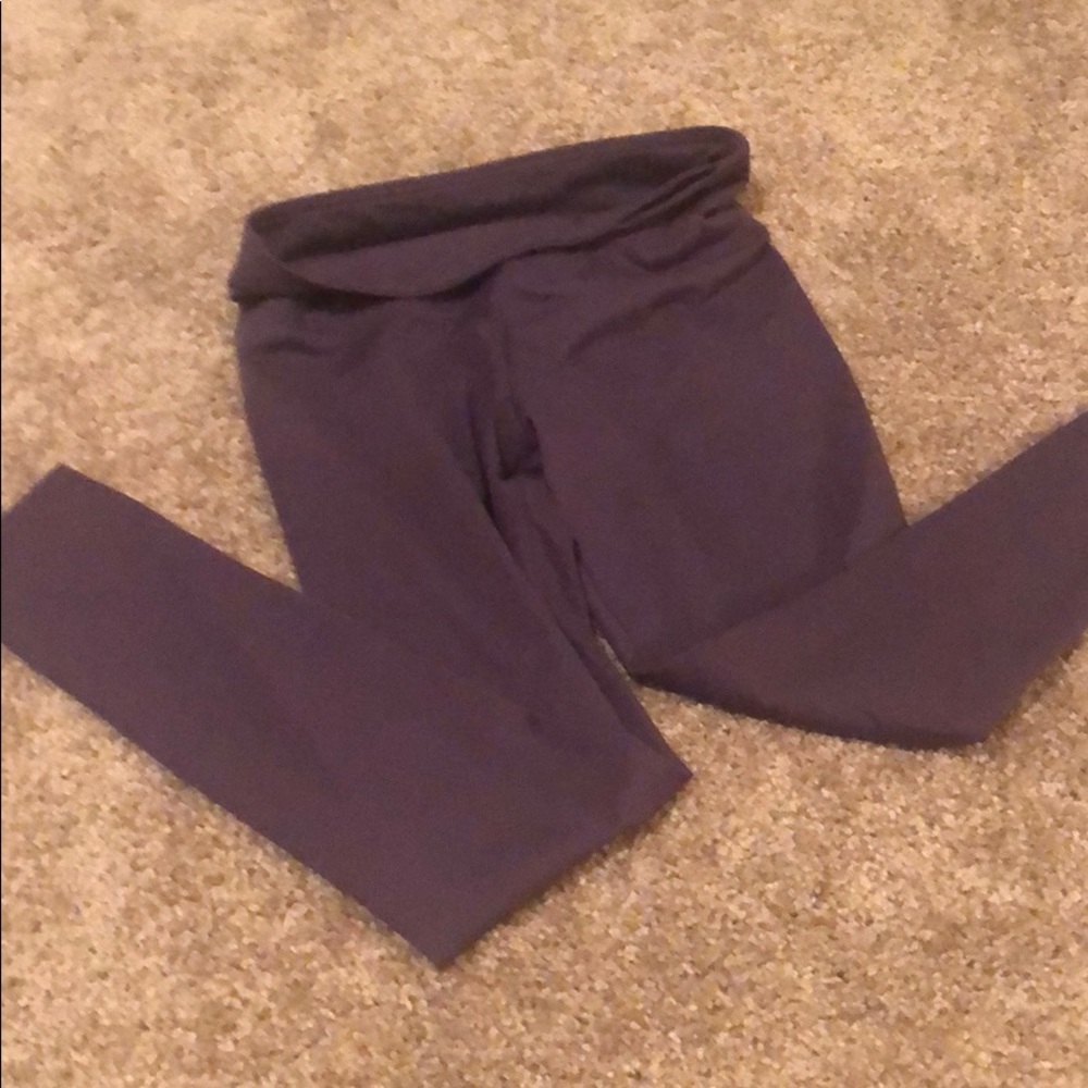 High waisted ankle length leggings